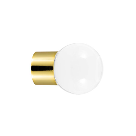 Cabinet knob - Collection Clear Colorless - 25mm - Verreries de Bréhat
